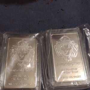 Scottsdale Silver  Metal Minted Bars(2)